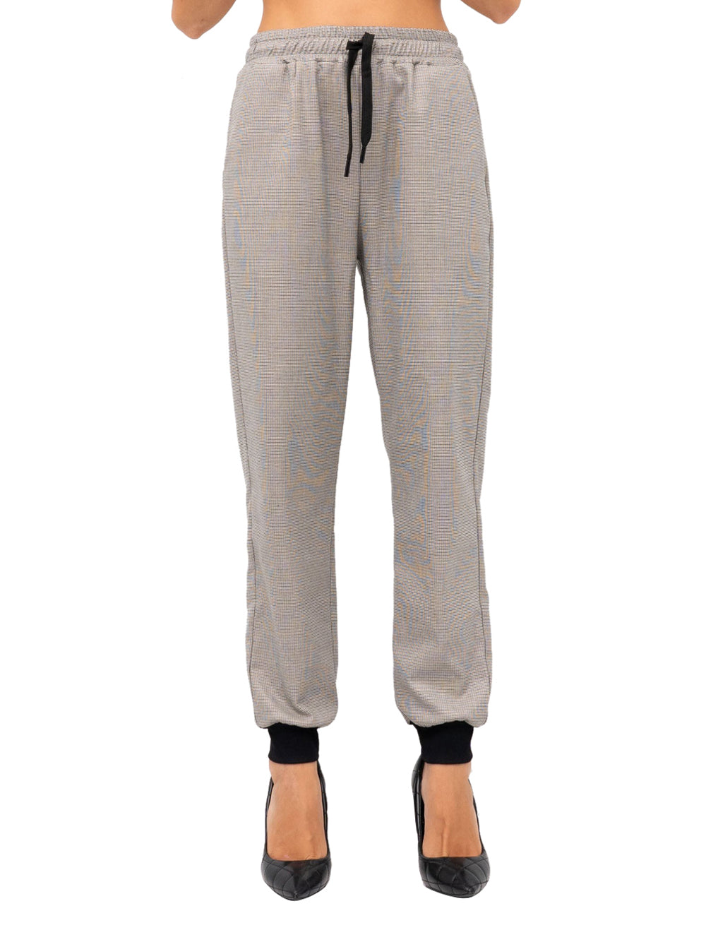 Pantalone Jogger Twin Set da Donna - Grigio