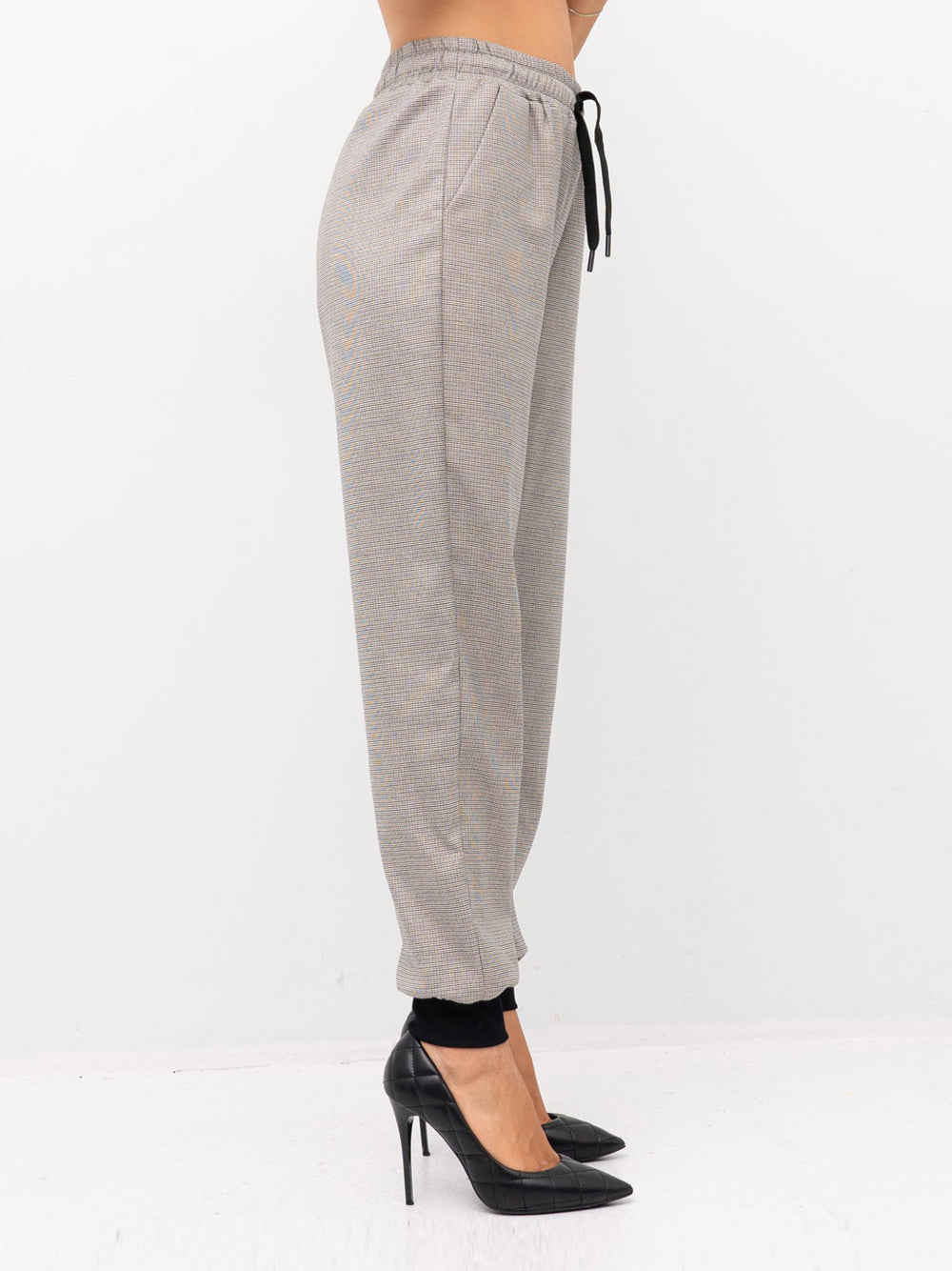 Pantalone Jogger Twin Set da Donna - Grigio