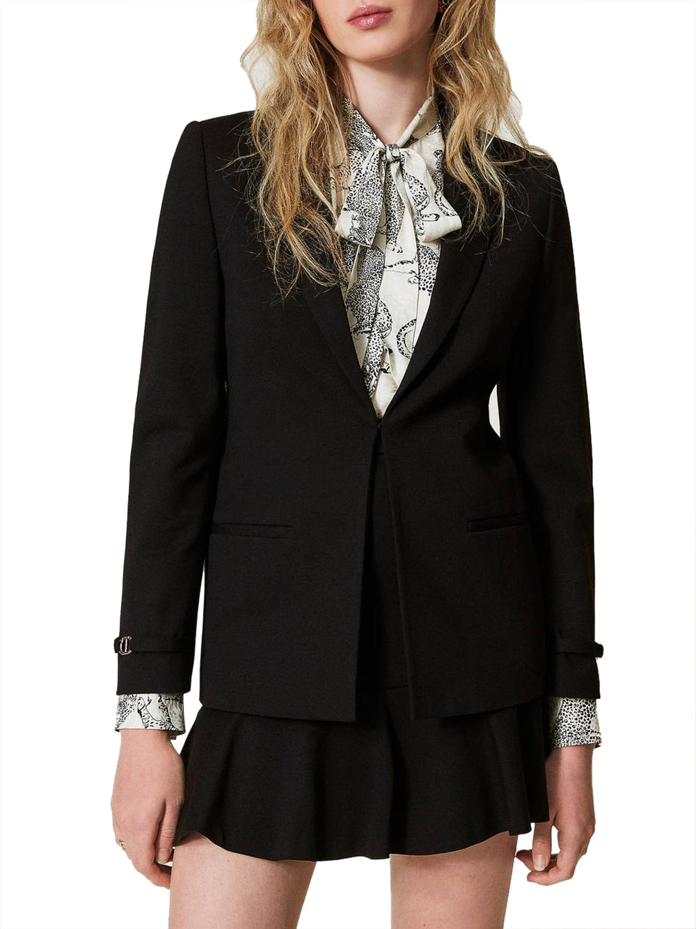 Blazer Twin Set da Donna - Nero