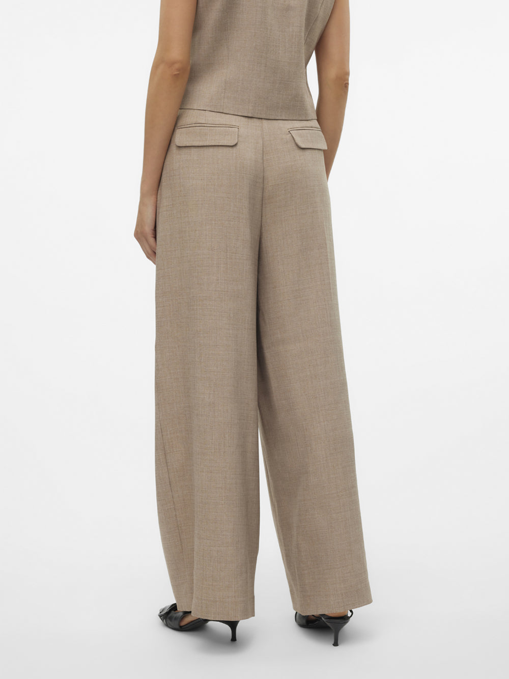 Pantalone Vero Moda da Donna - Beige