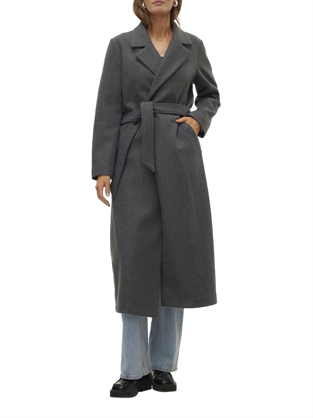 Cappotto Vero Moda da Donna - Grigio