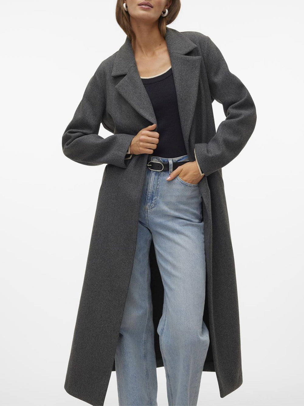 Cappotto Vero Moda da Donna - Grigio