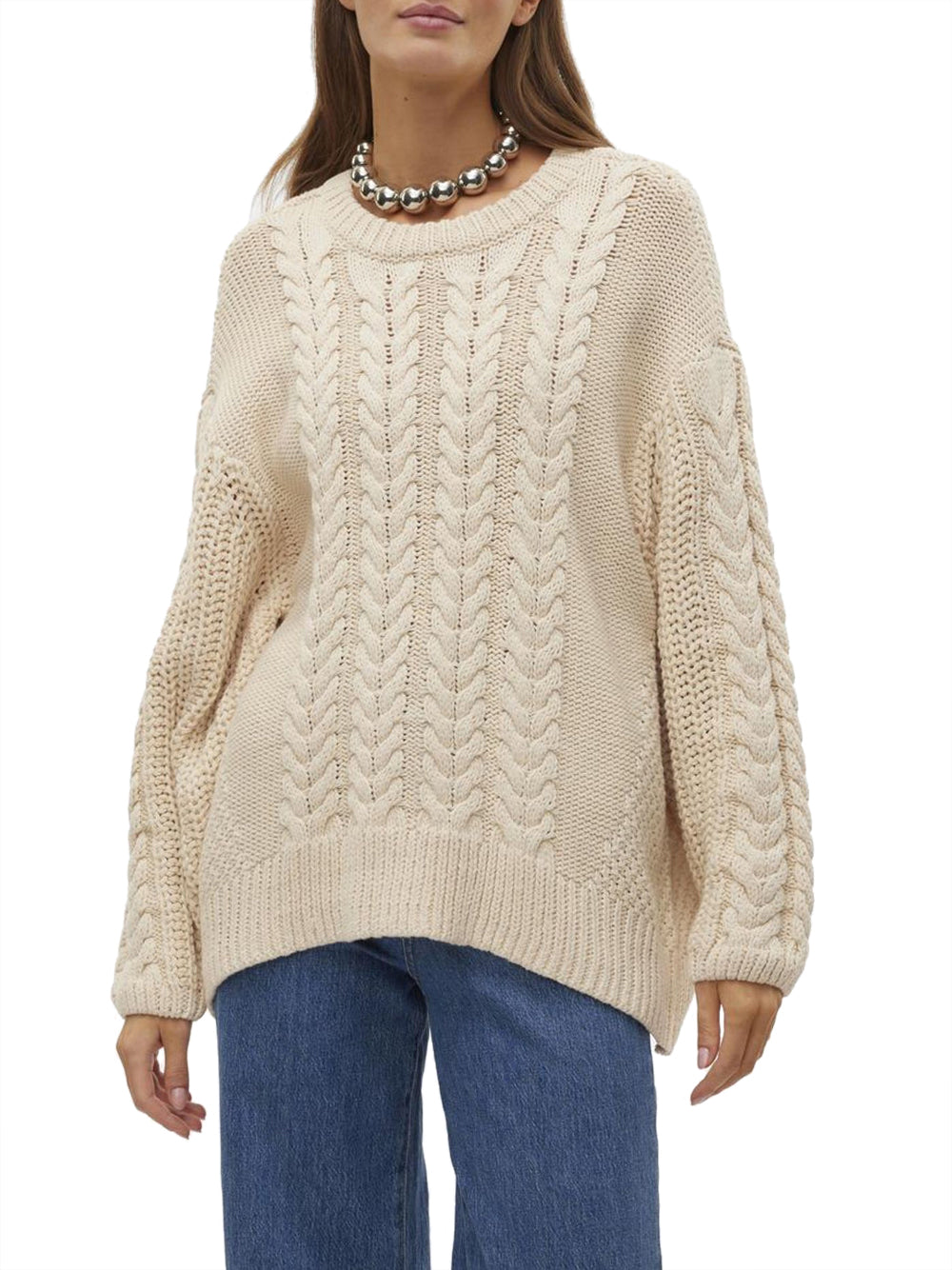 Pullover Vero Moda da Donna - Avorio