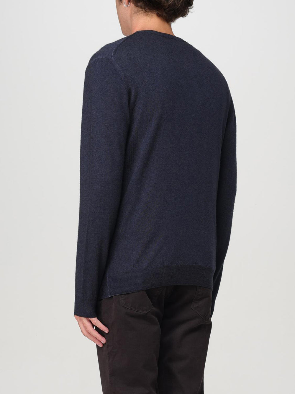 Maglione Woolrich Gd Knitted Crewneck da Uomo - Blu