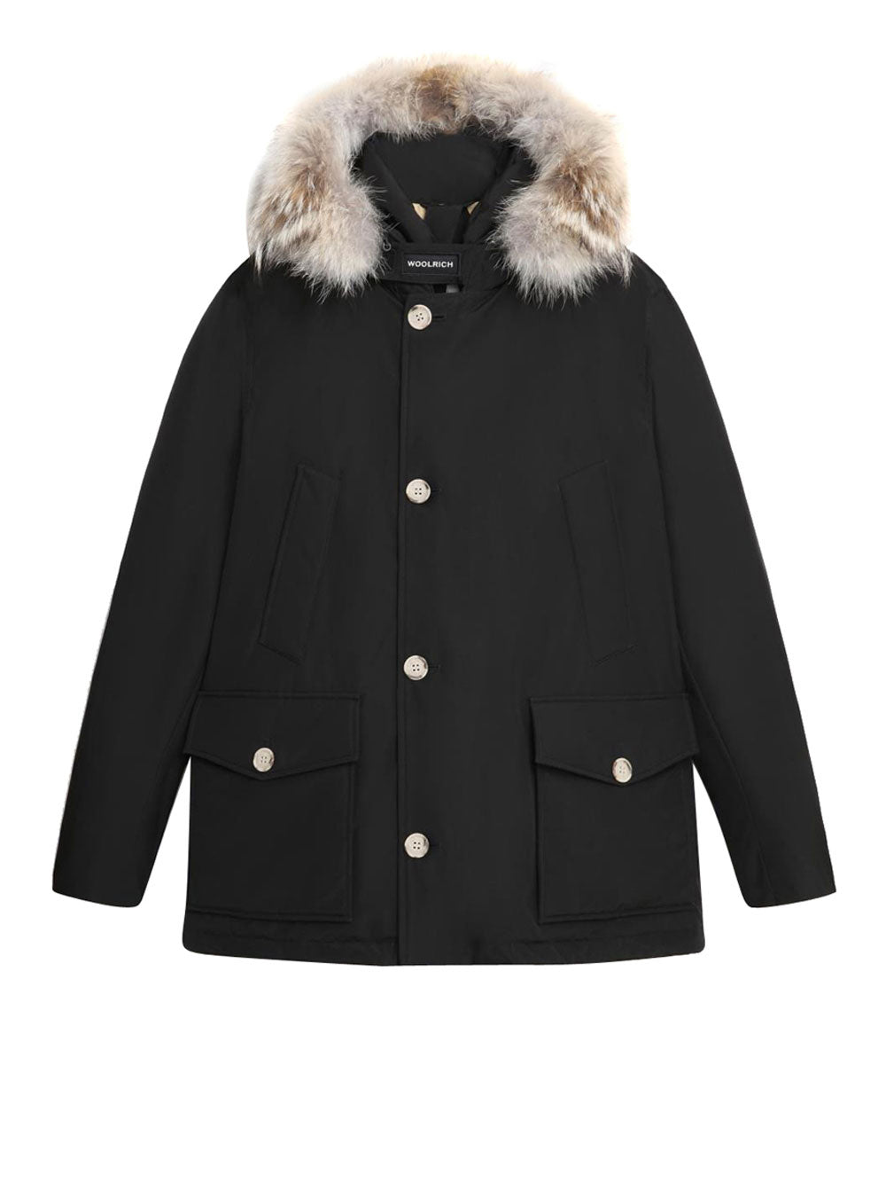 Giubbotto Woolrich Arctic Detachable Fur da Uomo - Nero