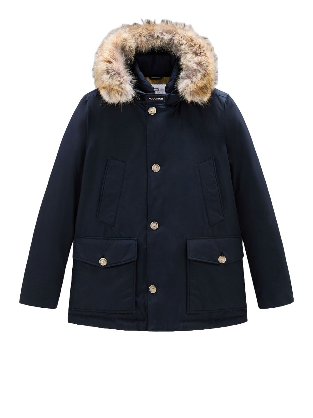 Parka Woolrich Arctic Detachable Fur da Uomo - Blu