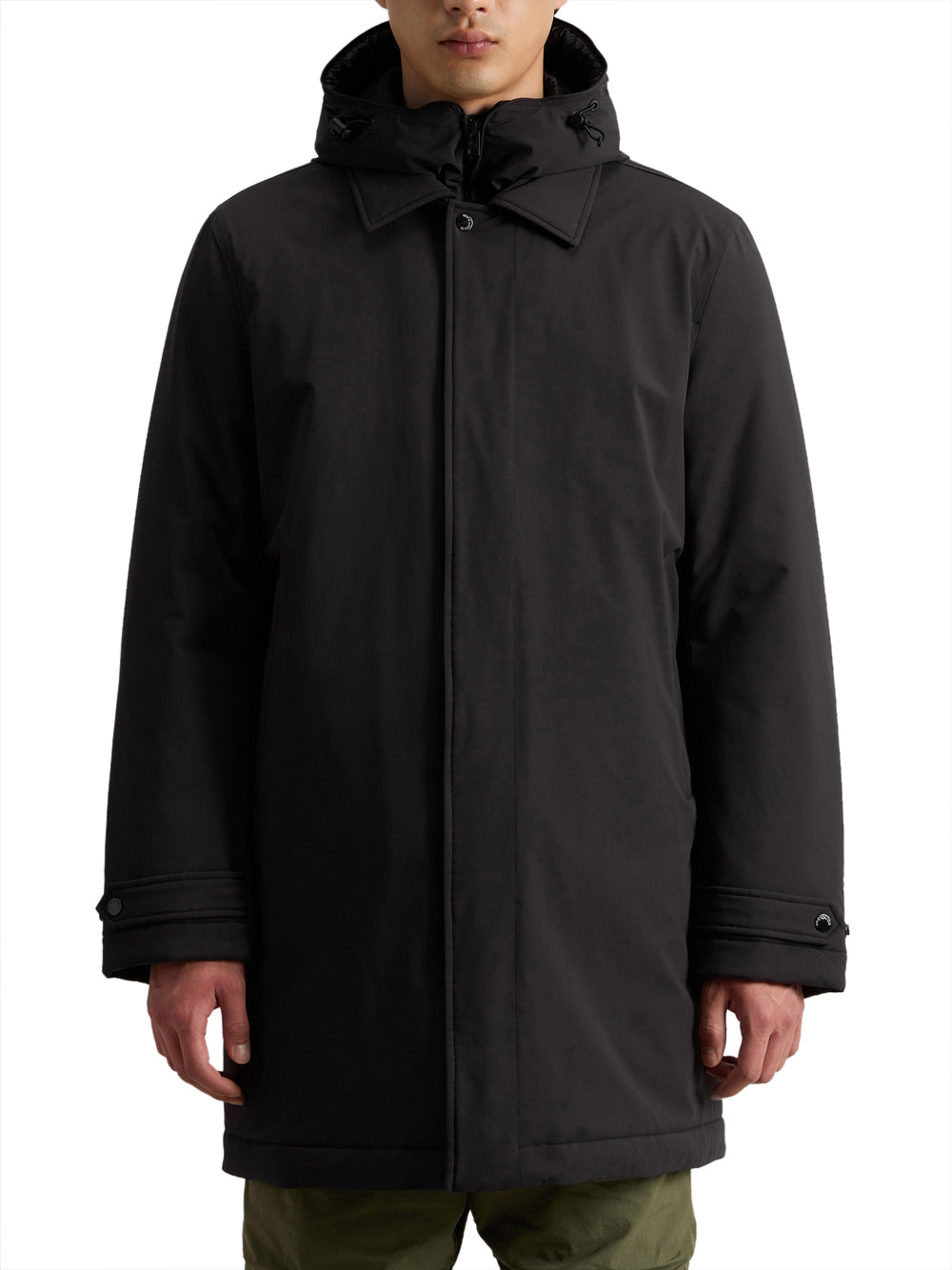 Cappotto Woolrich Stretch 2In1 da Uomo - Nero