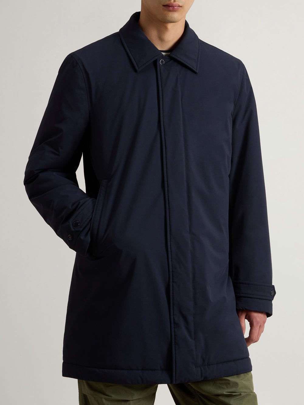 Cappotto Woolrich Stretch 2In1 da Uomo - Blu