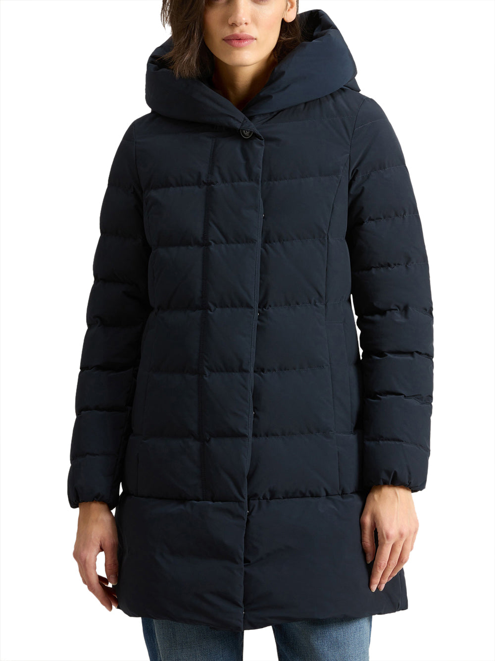 Parka Woolrich Puffy Prescott da Donna - Blu