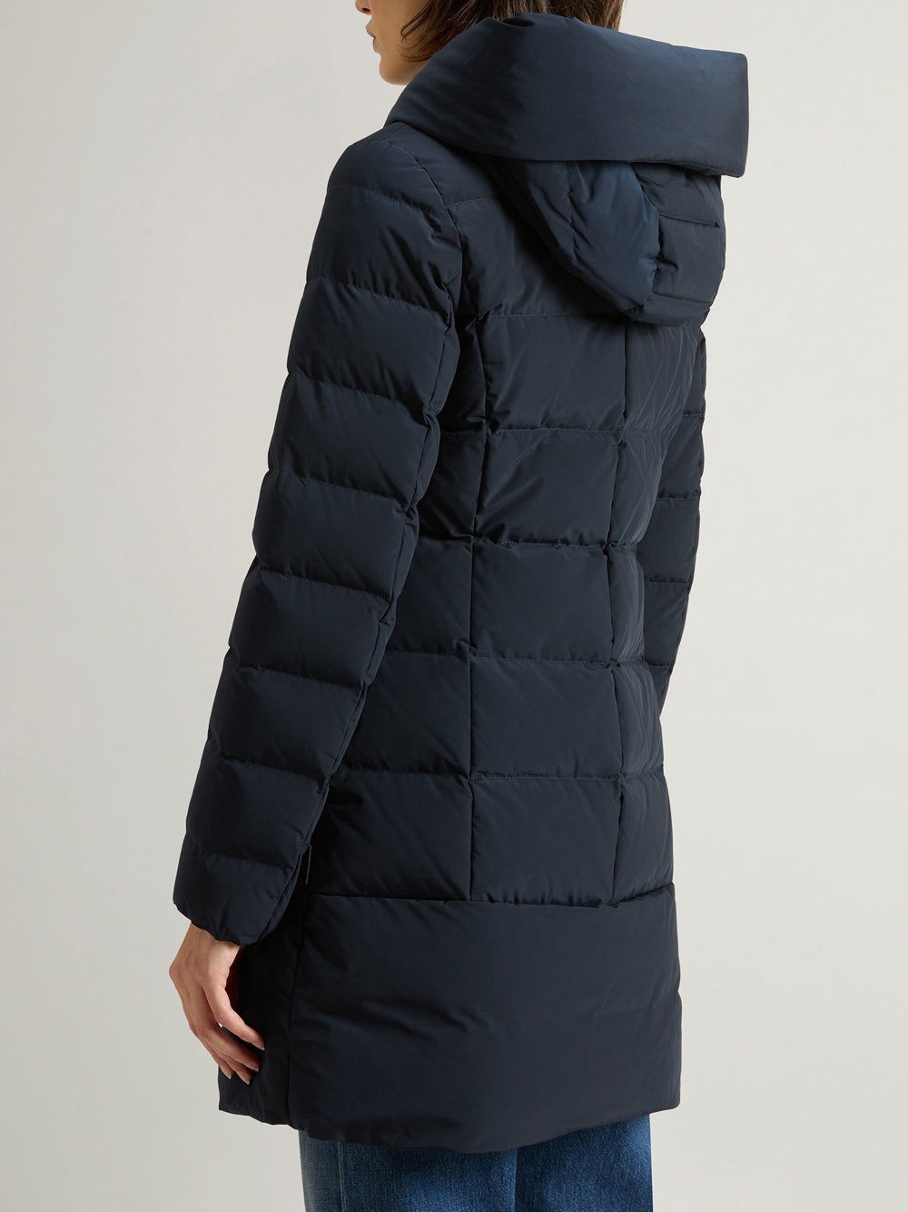 Parka Woolrich Puffy Prescott da Donna - Blu