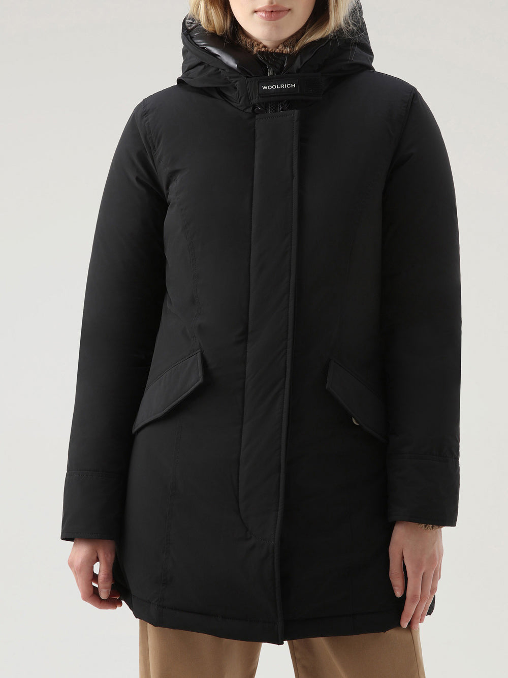 Parka Woolrich Luxury Arctic da Donna - Nero