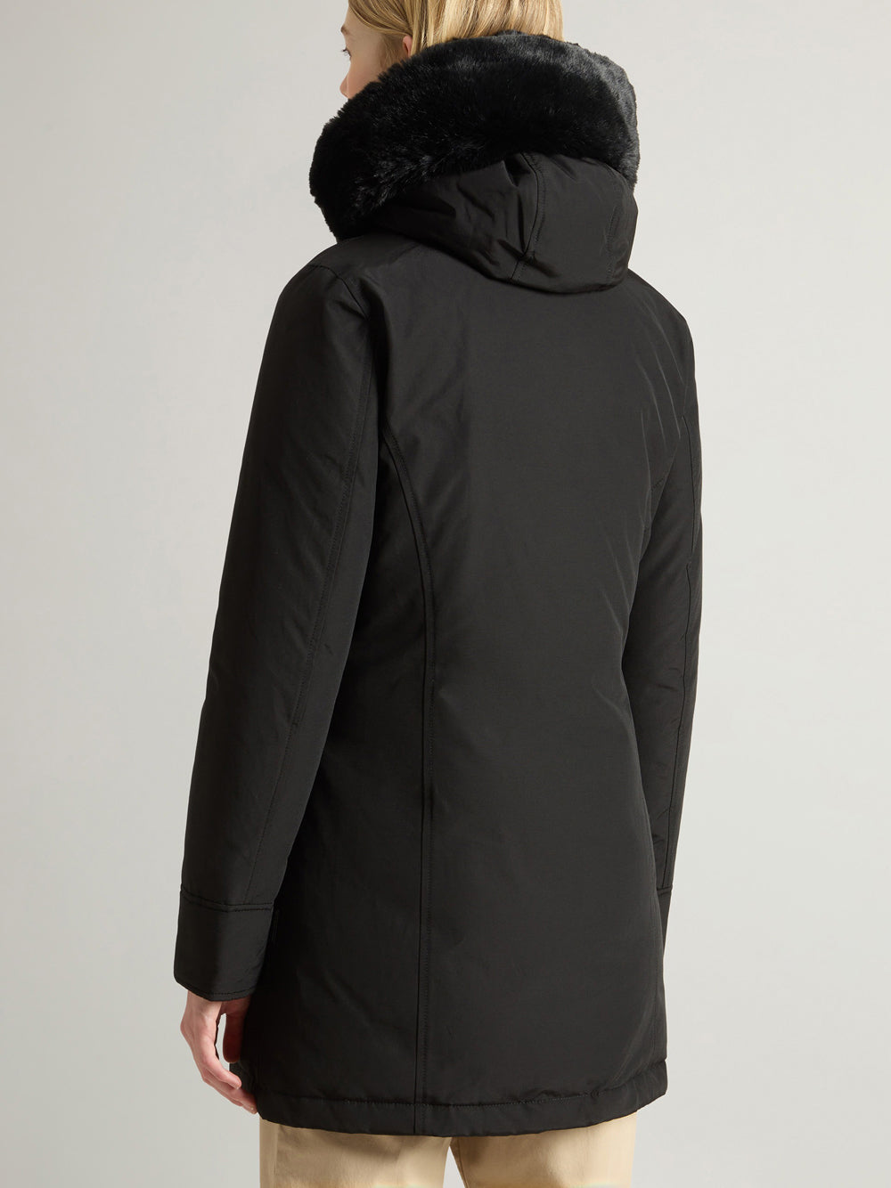 Parka Woolrich Beaker da Donna - Nero