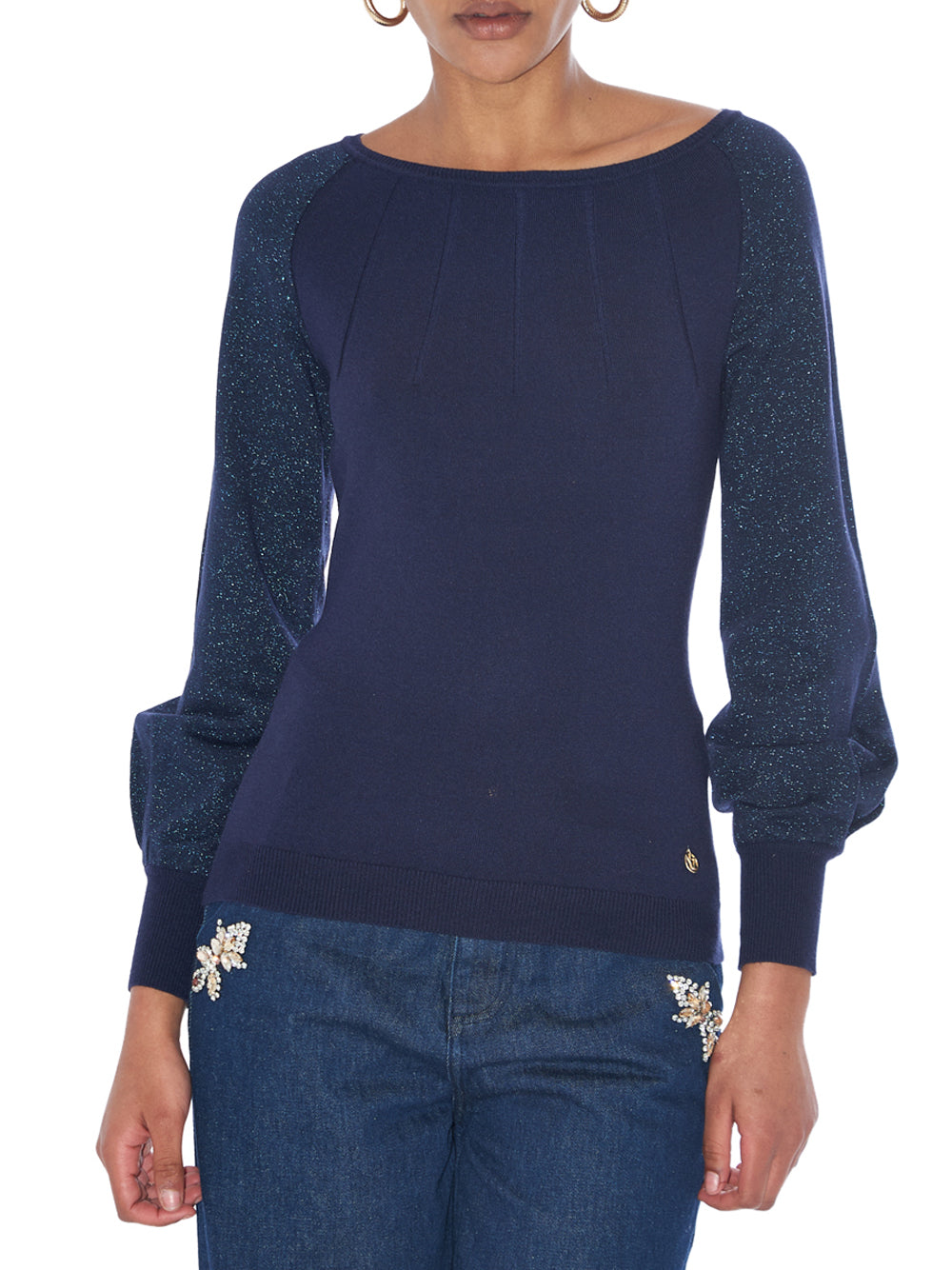 Pullover Yes Zee da Donna - Blu