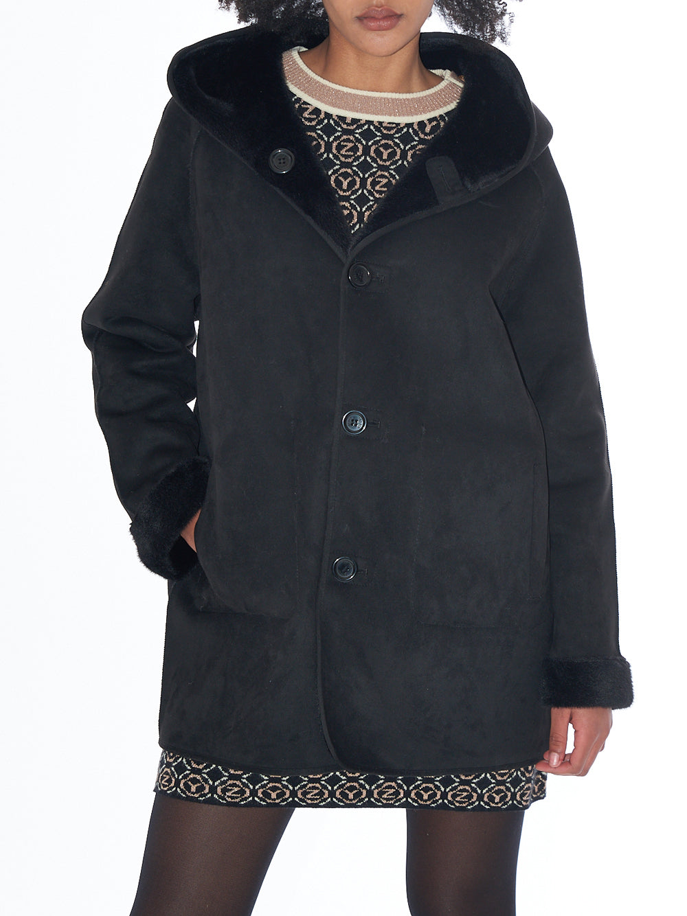 Cappotto Yes Zee da Donna - Nero