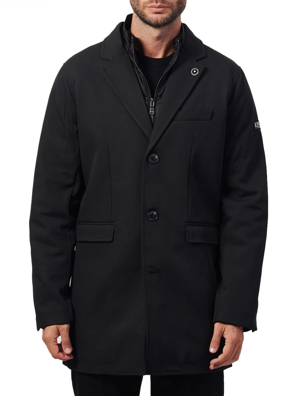 Cappotto Yes Zee da Uomo - Nero