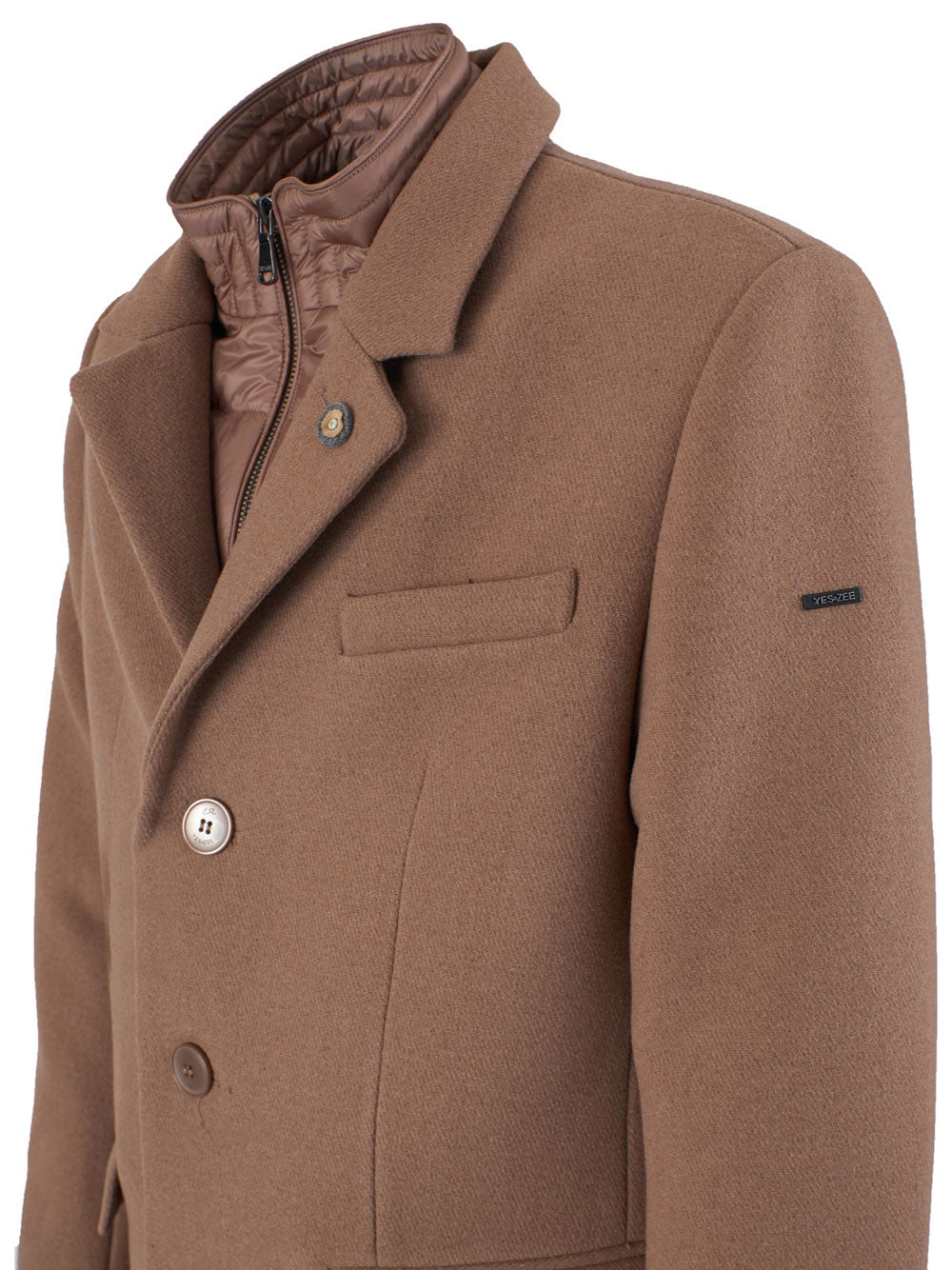 Cappotto Yes Zee da Uomo - Marrone