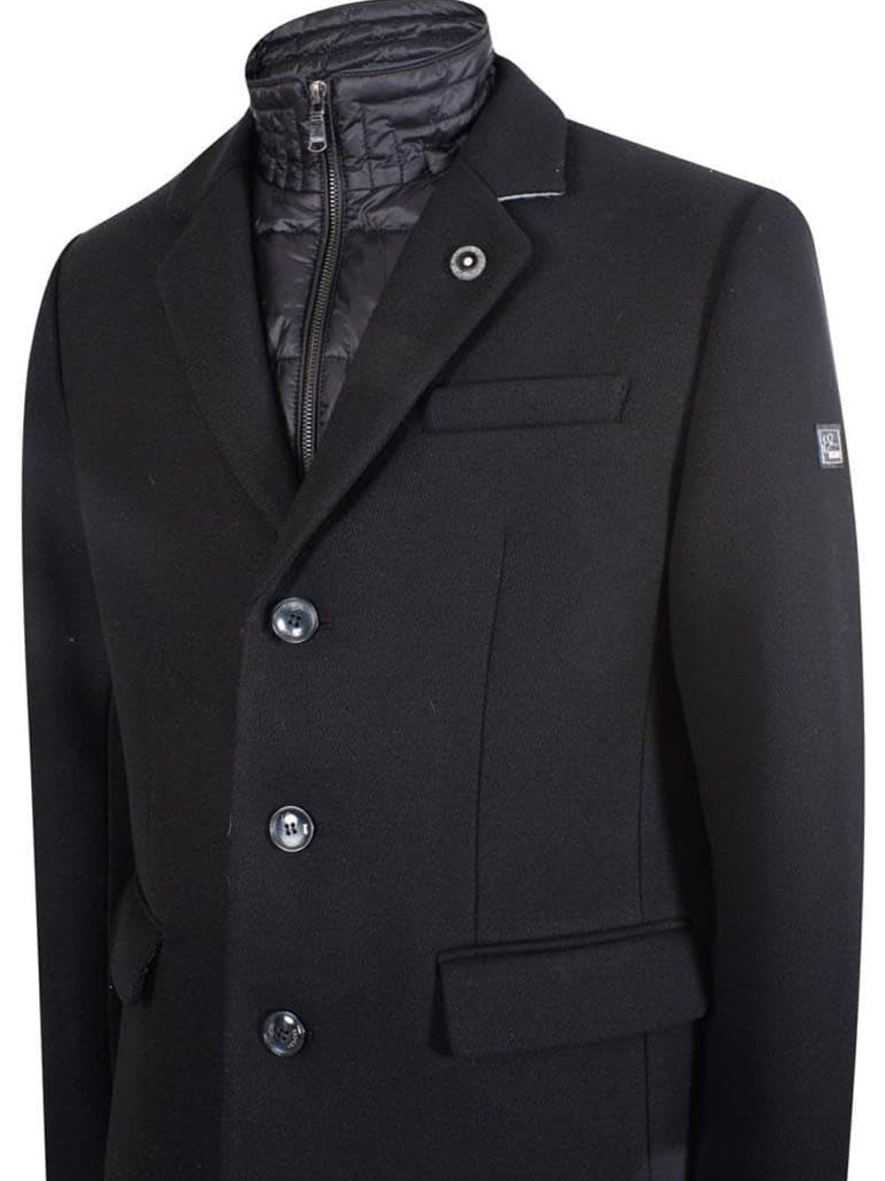 Cappotto Yes Zee da Uomo - Nero