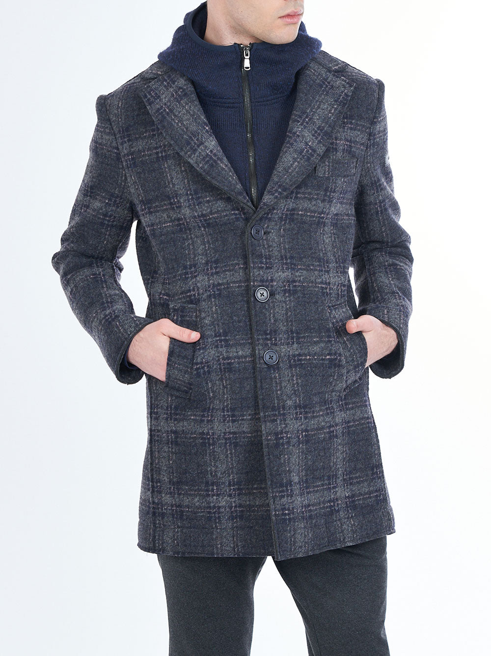 Cappotto Yes Zee da Uomo - Blu