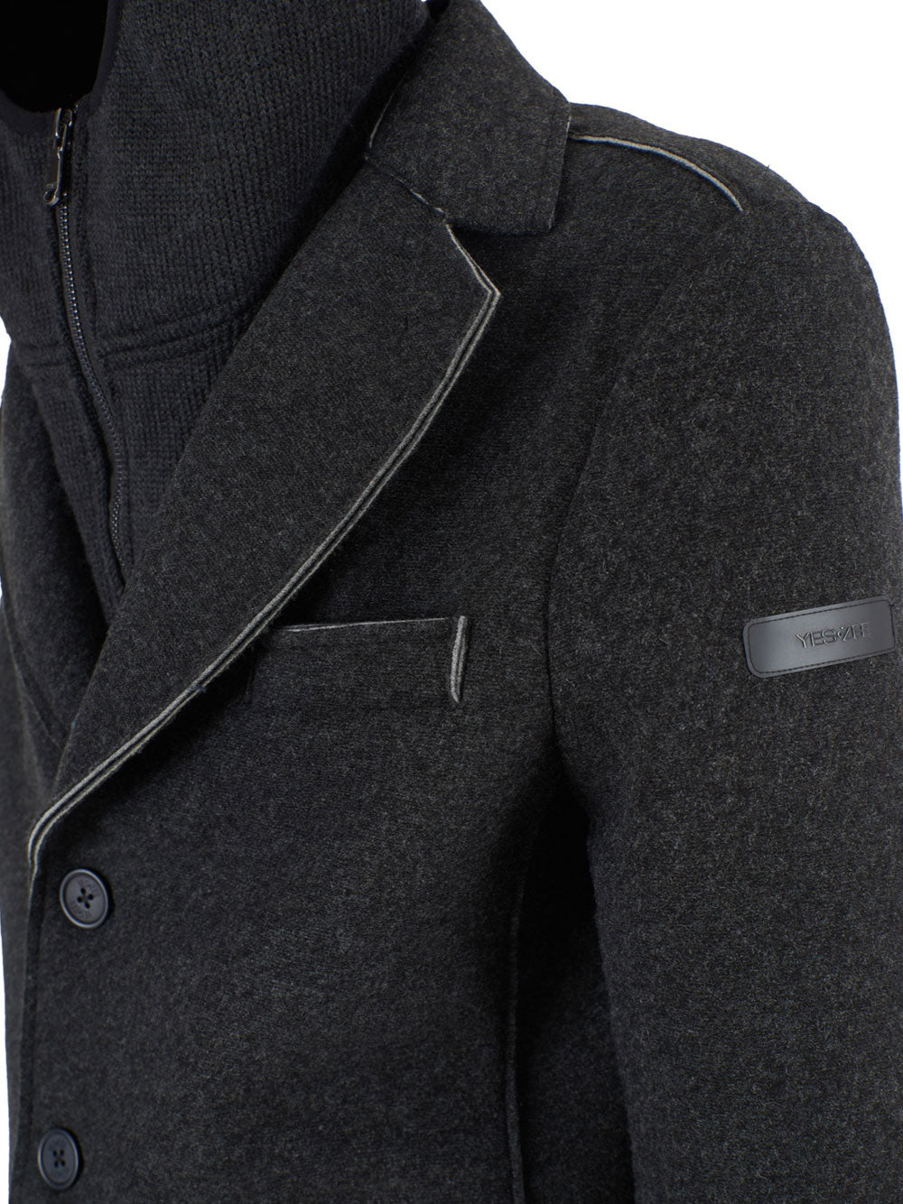 Cappotto Yes Zee da Uomo - Grigio