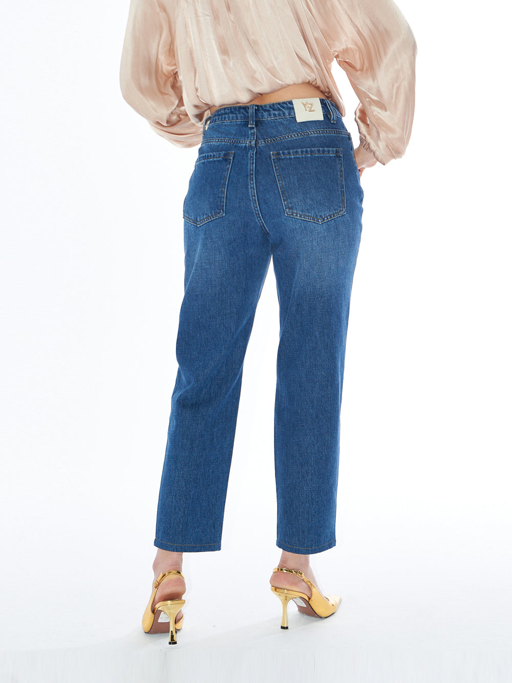 Jeans Capri Yes Zee da Donna - Denim