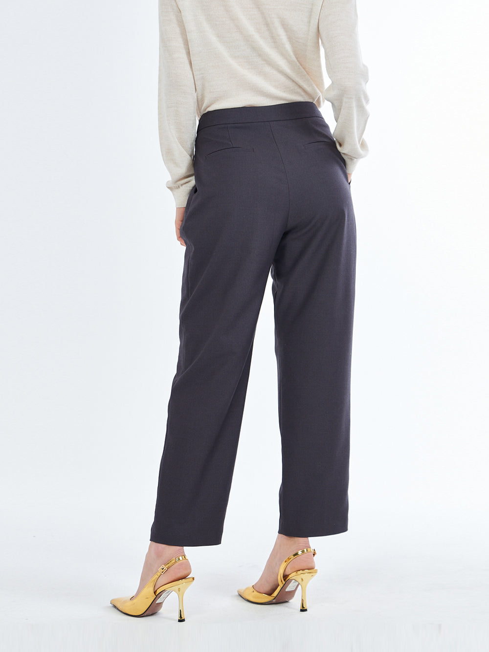 Pantalone Chino Yes Zee da Donna - Grigio