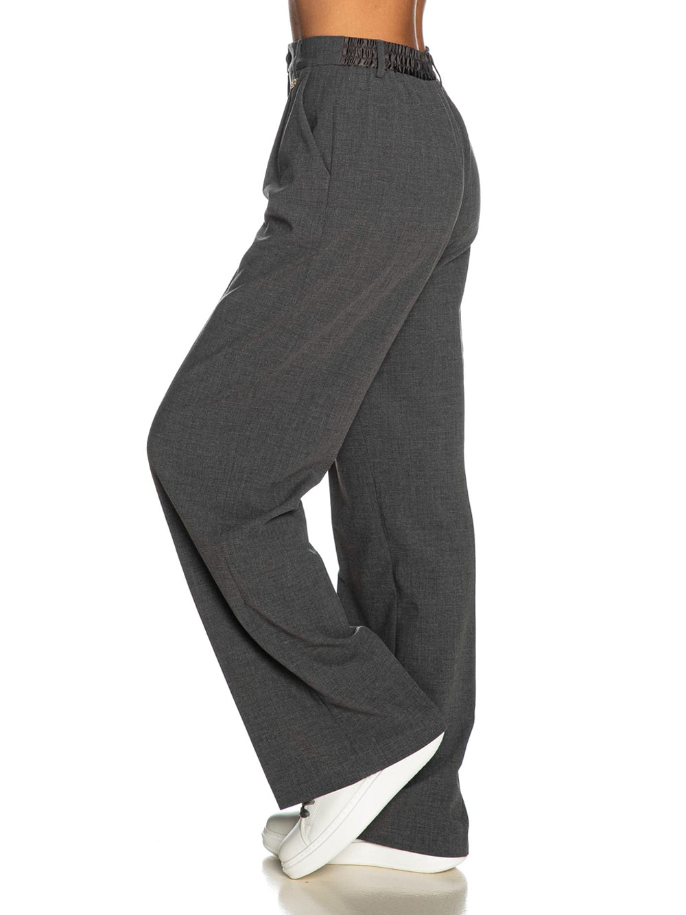 Pantalone Palazzo Yes Zee da Donna - Grigio