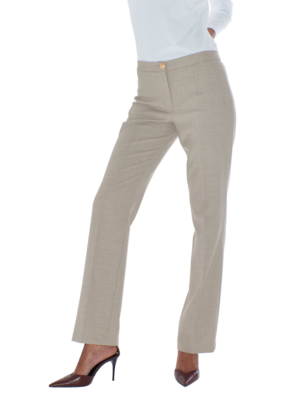 Pantalone Zampa Yes Zee da Donna - Beige