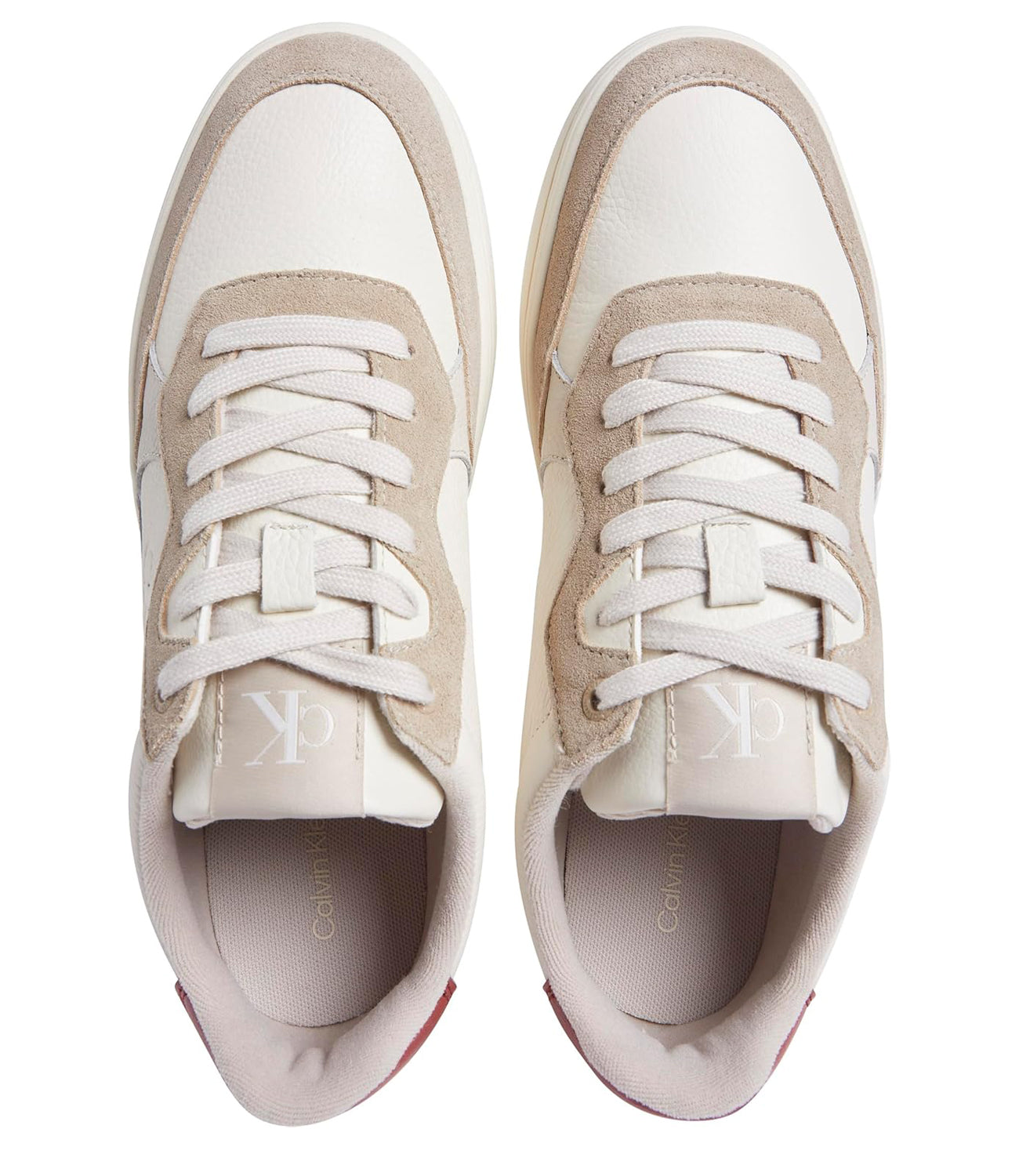 Calvin Klein Calvin Klein Jeans Sneakers Uomo Mod. YM0YM01153 CLASSIC CUPSOLE OLH WHITE Bianco