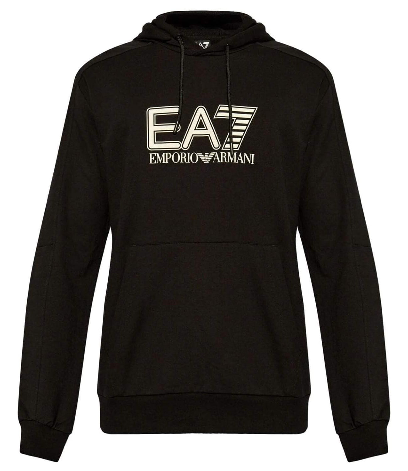 Ea7 Emporio Armani Felpa cappuccio Uomo Mod. 6DPM62 PJVRZ 1200 BLACK Nero