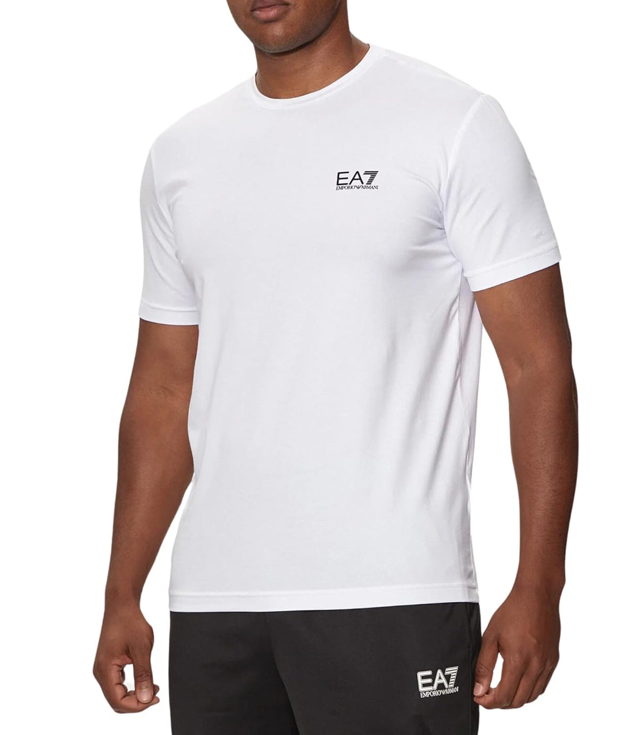 Ea7 Emporio Armani T-shirt Uomo Mod. 8NPT26 PJVQZ 1100 Bianco