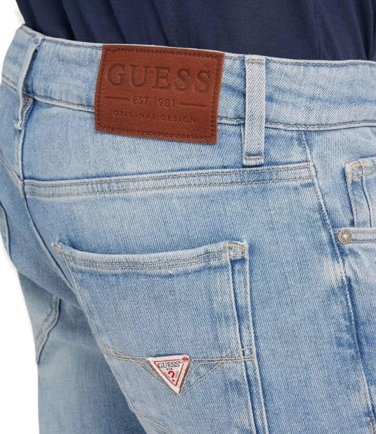 Guess Jeans Uomo Mod. M2YAN1 D4Q43 2CRL Denim Blu