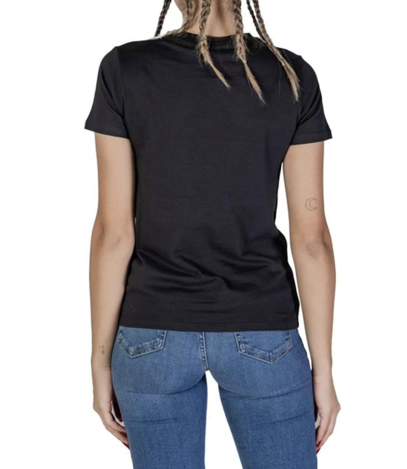 Guess T-shirt Donna Mod. W5RI08 K9RM1 JBLK Nero