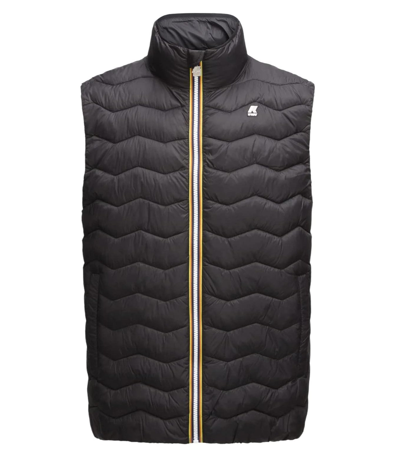 K-Way Giubotto Valen Quilted Warm Uomo Mod. K6114RW VALEN QUILTED WARM USY Black pure Nero