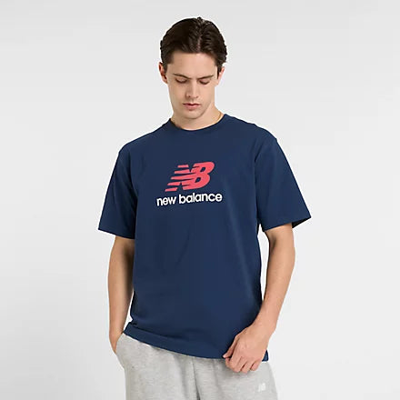 New Balance T-shirt Athletics Logo T-Shirt - Nb Navy Uomo Mod. MT51500 NNY Navy Blu