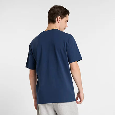 New Balance T-shirt Athletics Logo T-Shirt - Nb Navy Uomo Mod. MT51500 NNY Navy Blu