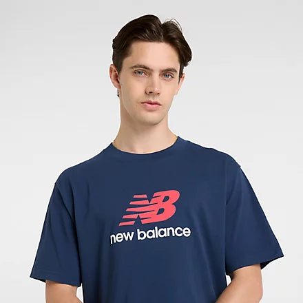 New Balance T-shirt Athletics Logo T-Shirt - Nb Navy Uomo Mod. MT51500 NNY Navy Blu