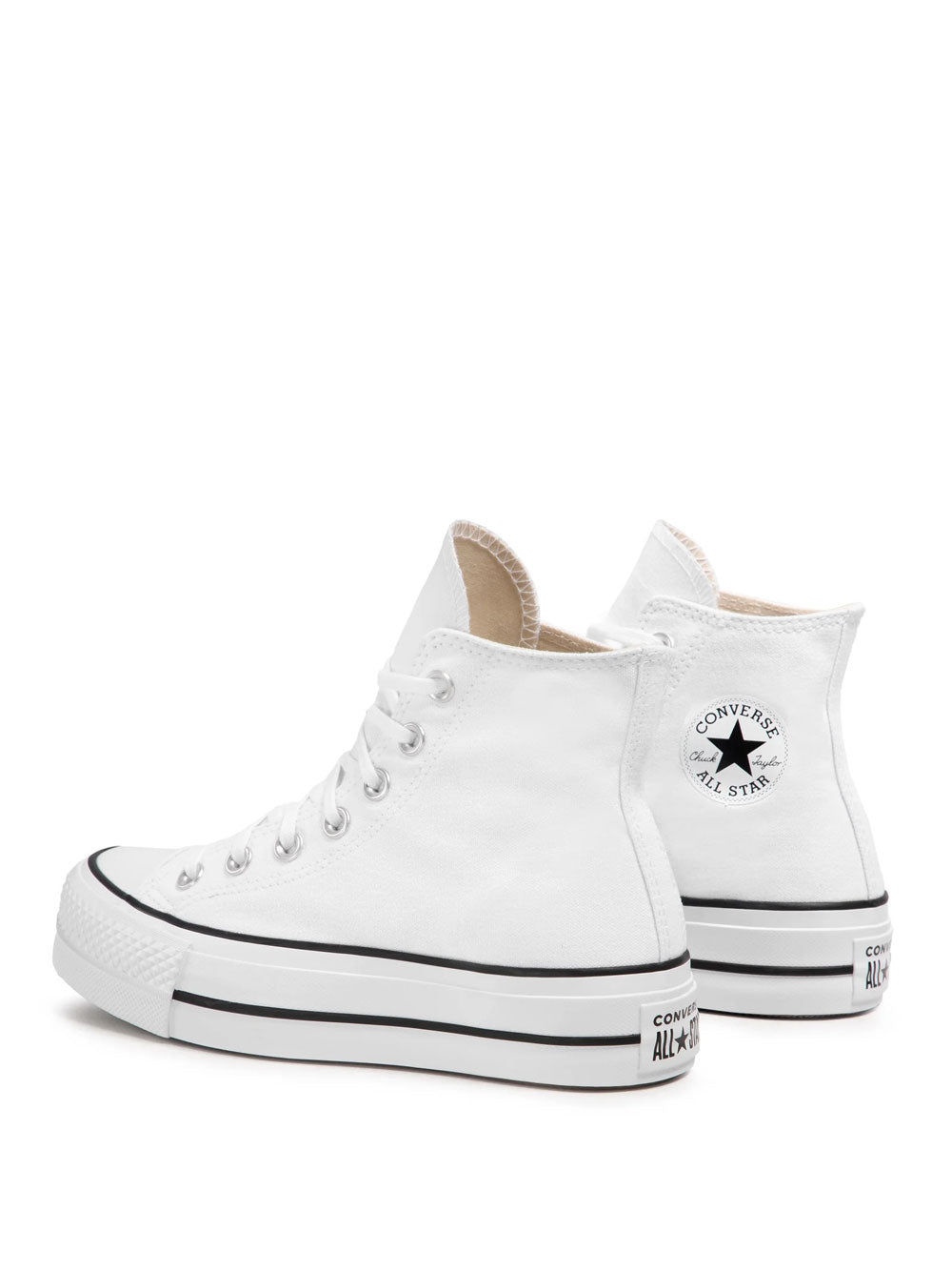 Sneakers Converse Ctas Lift Hi da Donna - Bianco