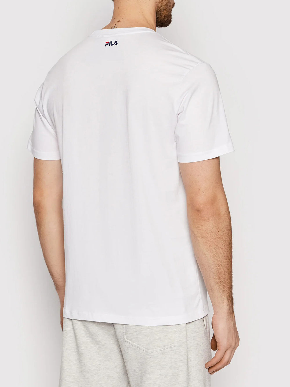 T-shirt Fila Bellano da Uomo - Bianco