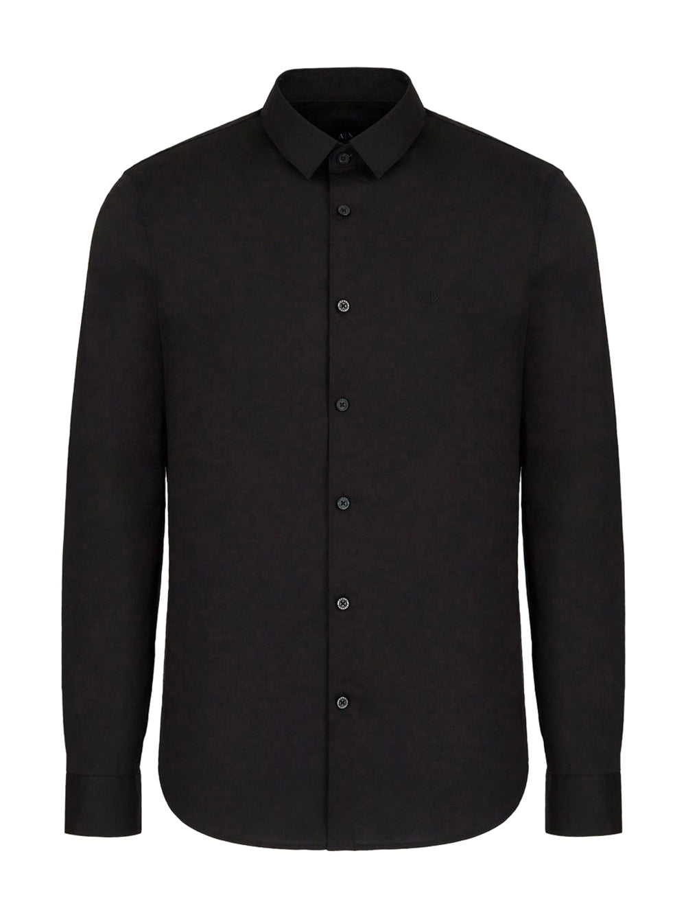 Armani Exchange Camicia da Uomo Nero