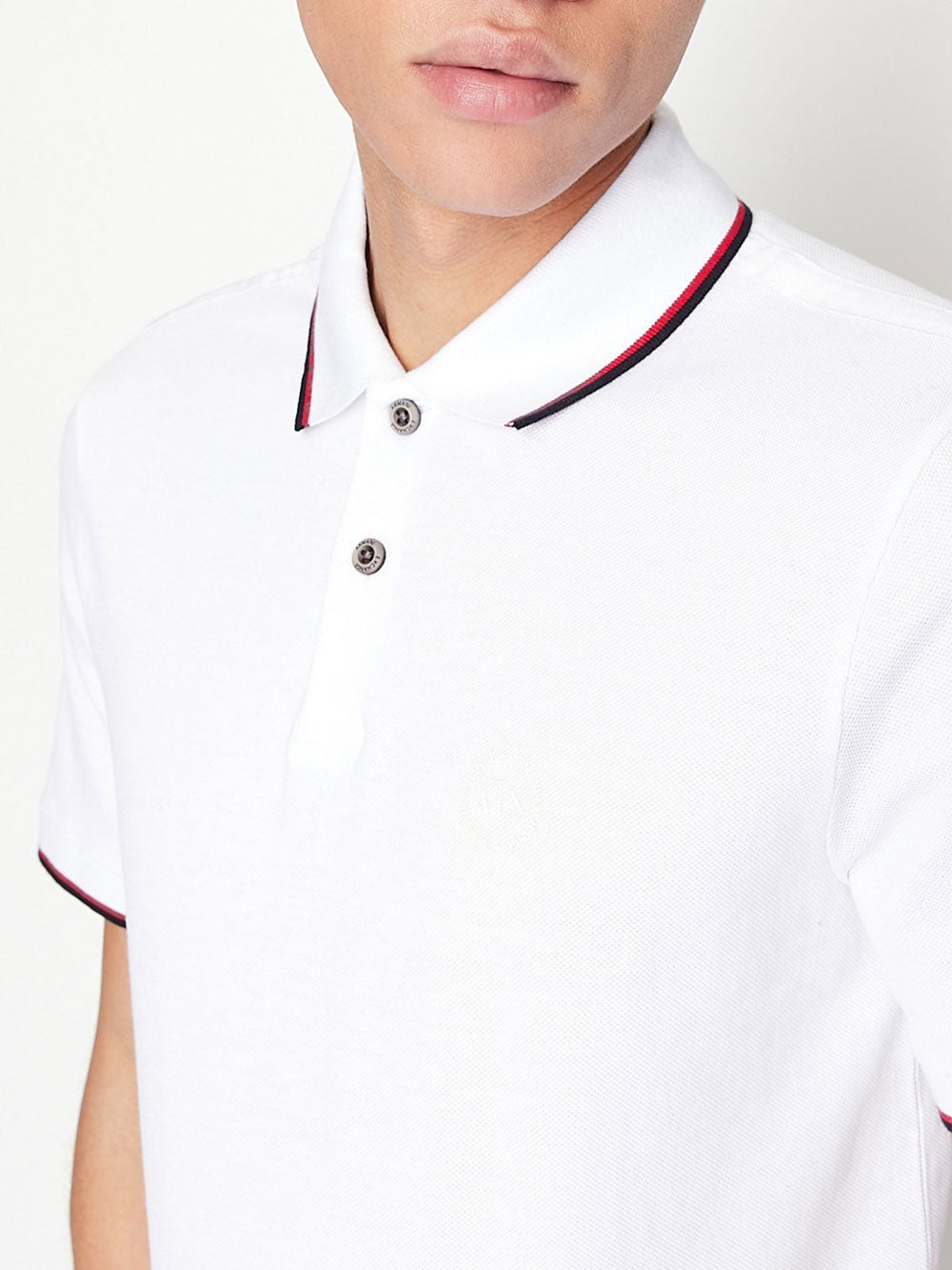 Armani Exchange Polo da Uomo - Bianco