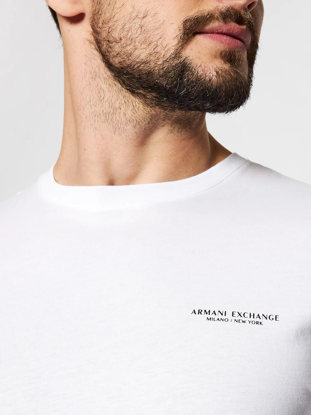 Armani Exchange T-shirt da Uomo Bianco