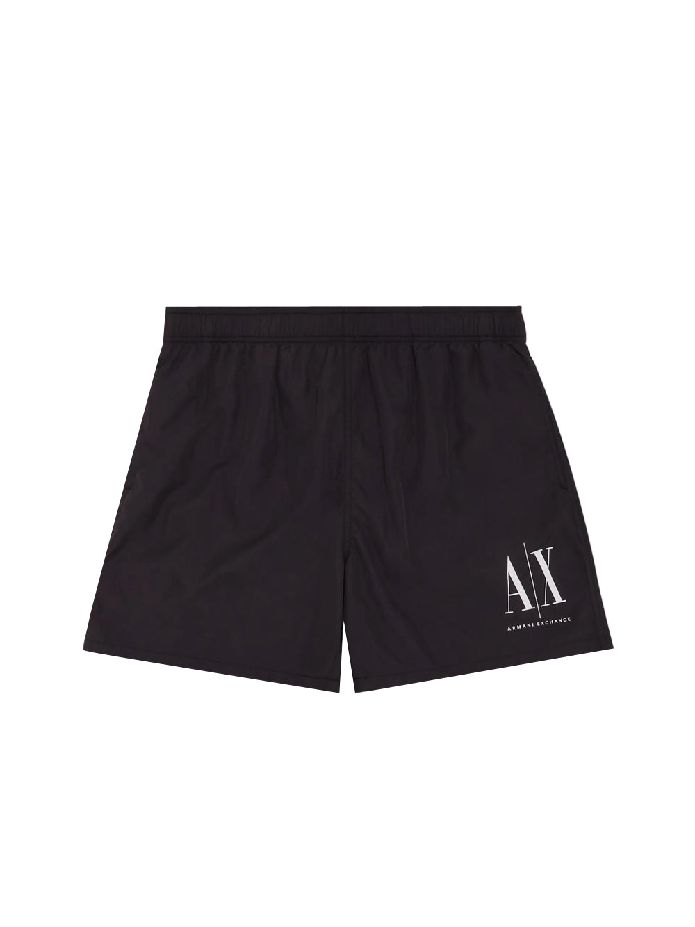 Armani Exchange Shorts Mare da Uomo - Nero