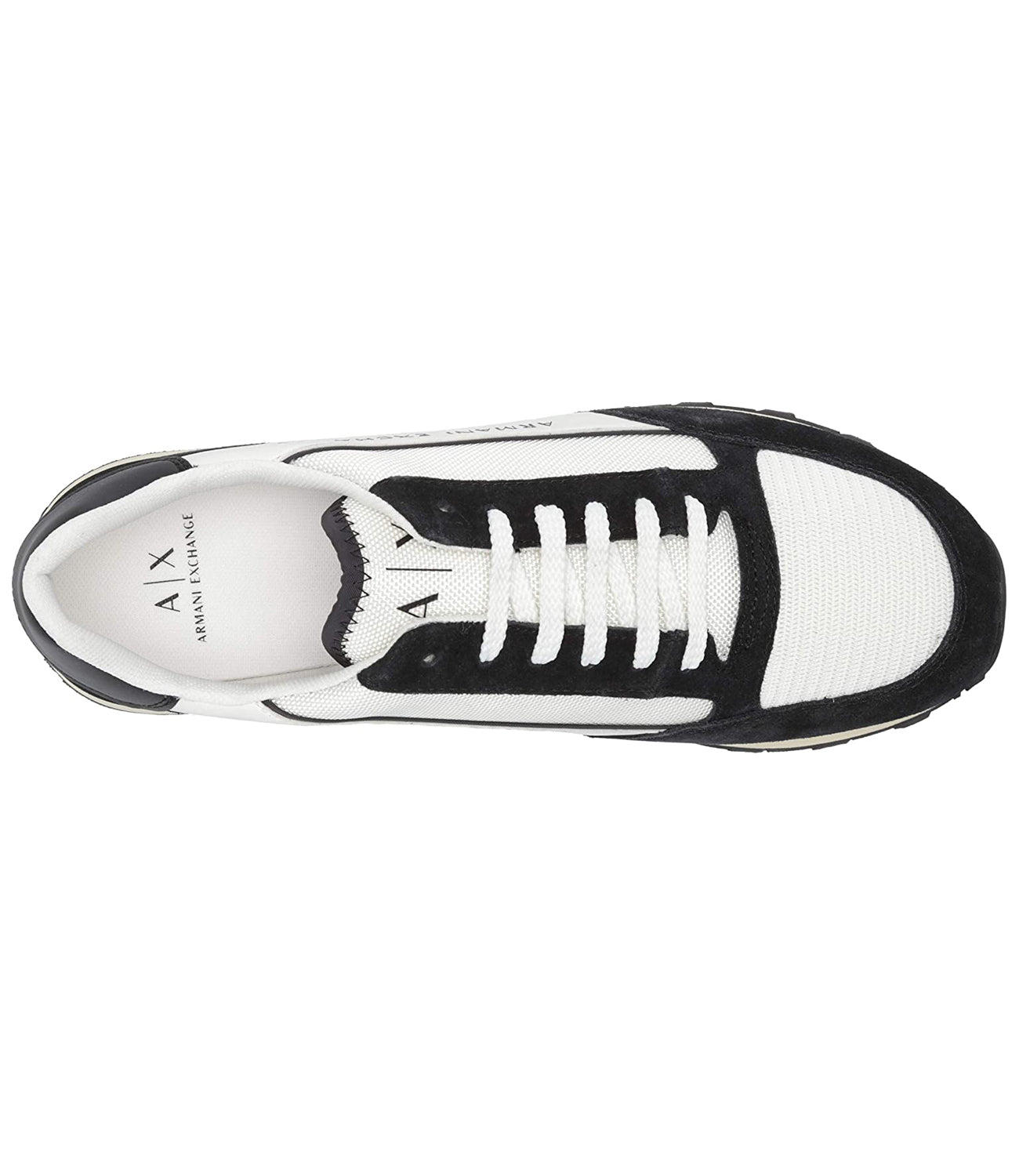 Armani Exchange A|X Sneakers Uomo Mod. XUX083 XV263 A001 WHITE Bianco