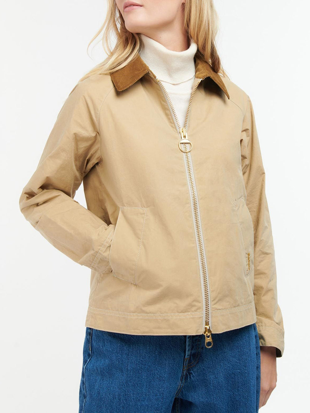 Barbour Giubbotto da Donna Beige