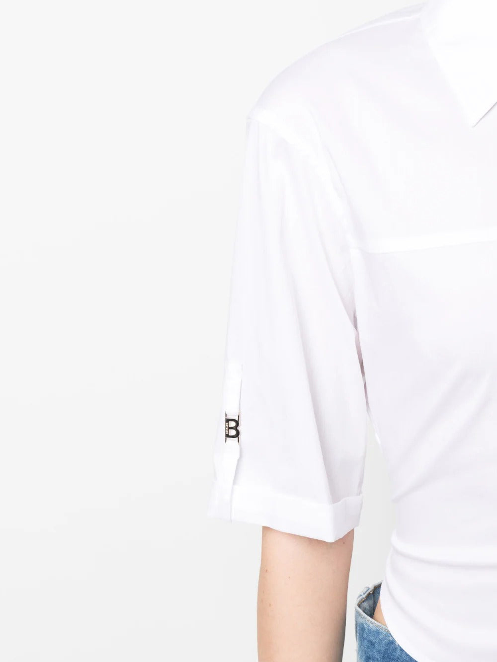 Blugirl Camicia da Donna - Bianco