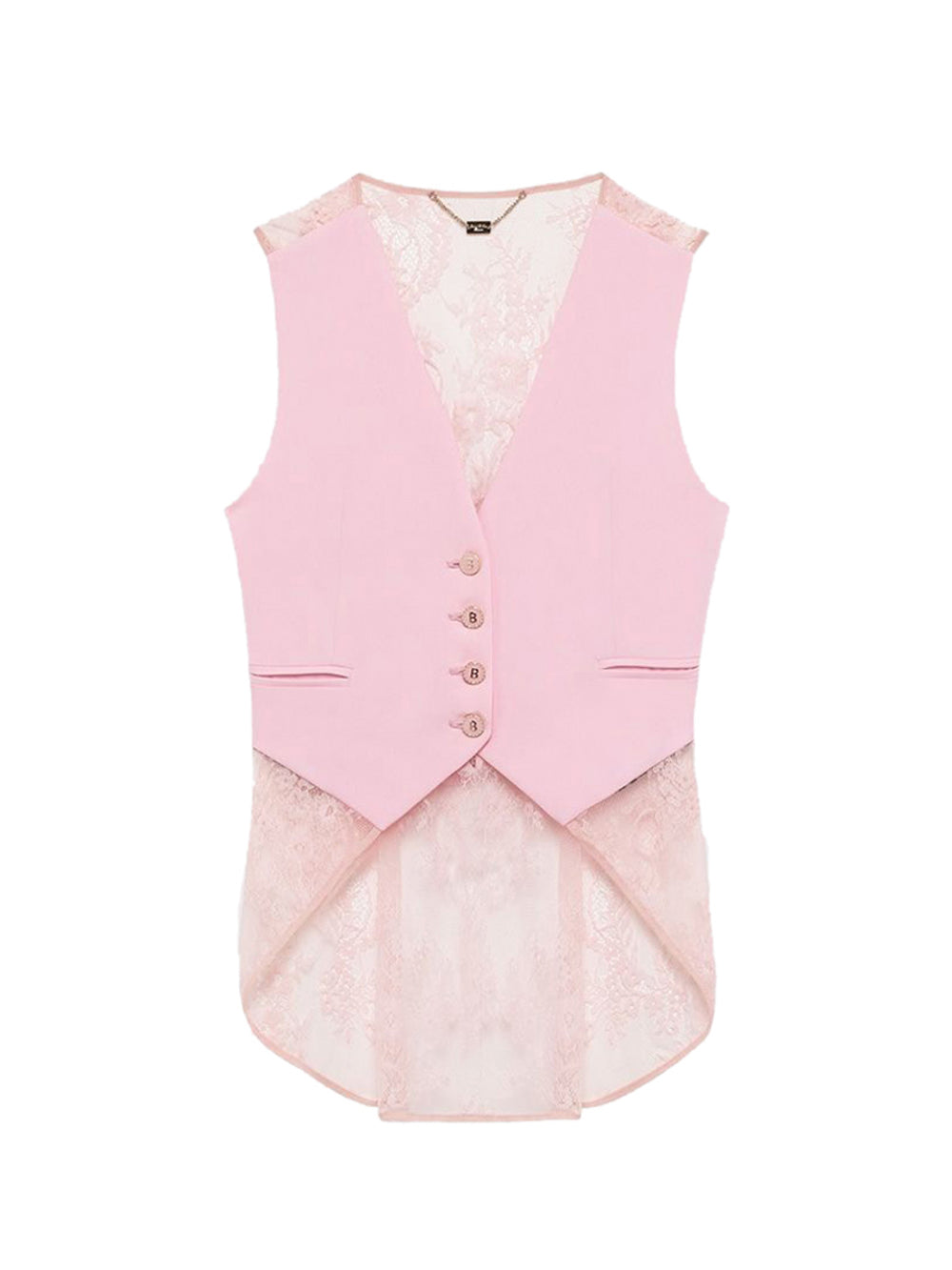 Blugirl Gilet da Donna - Rosa