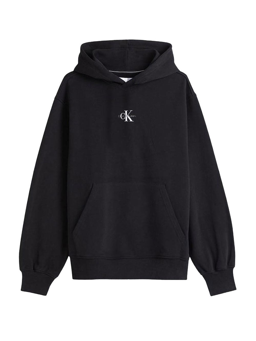 Calvin Klein Felpa Cappuccio da Uomo Nero