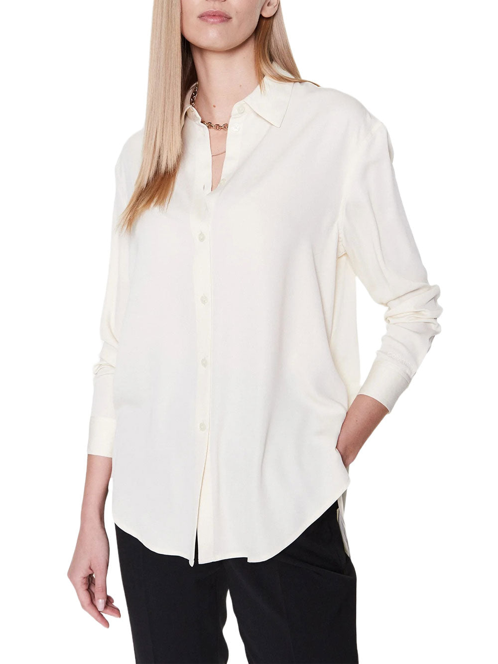 Calvin Klein Camicia da Donna Bianco