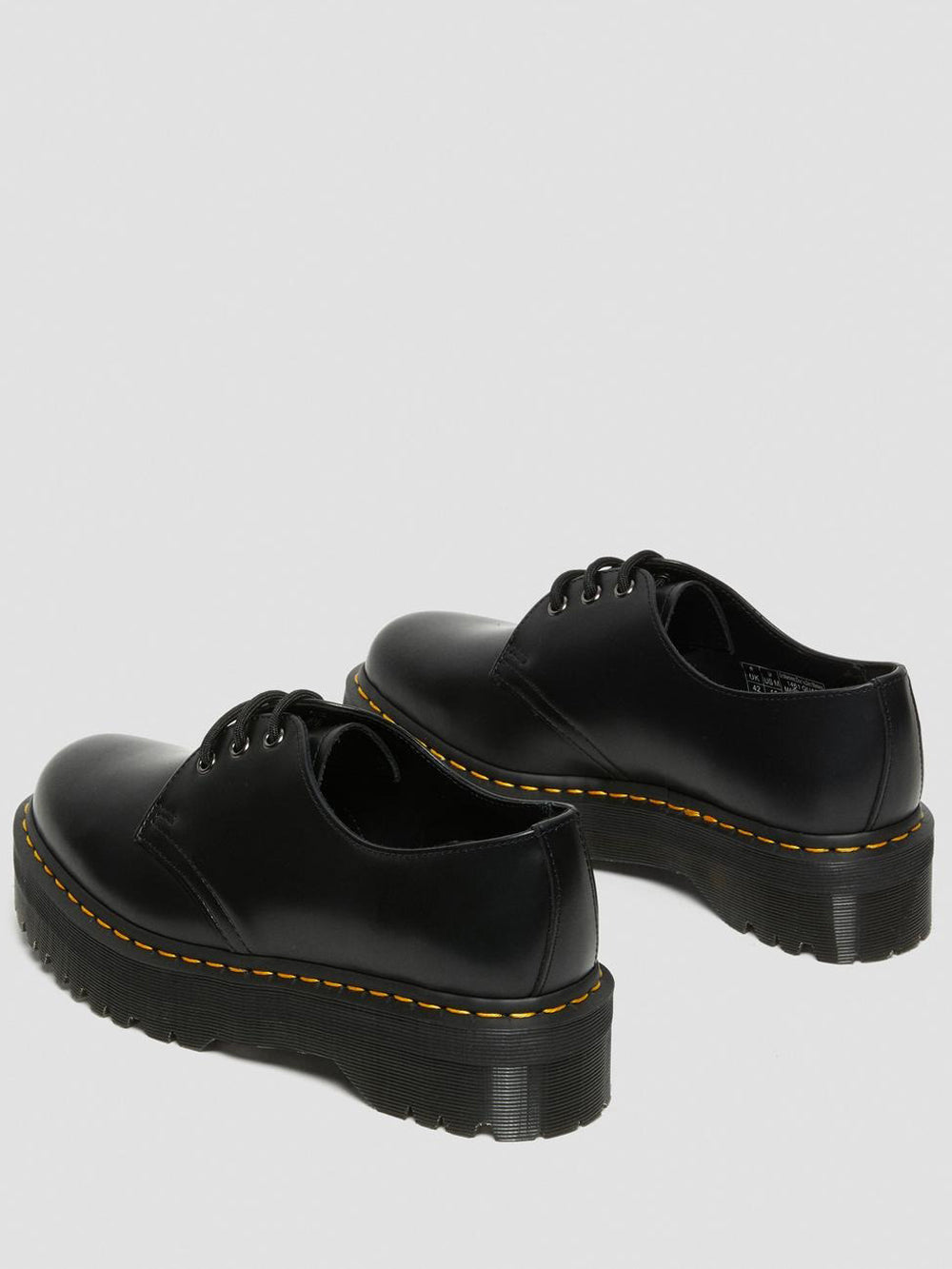 Dr. Martens Scarpa Stringata 1461 Quad da Donna Nero