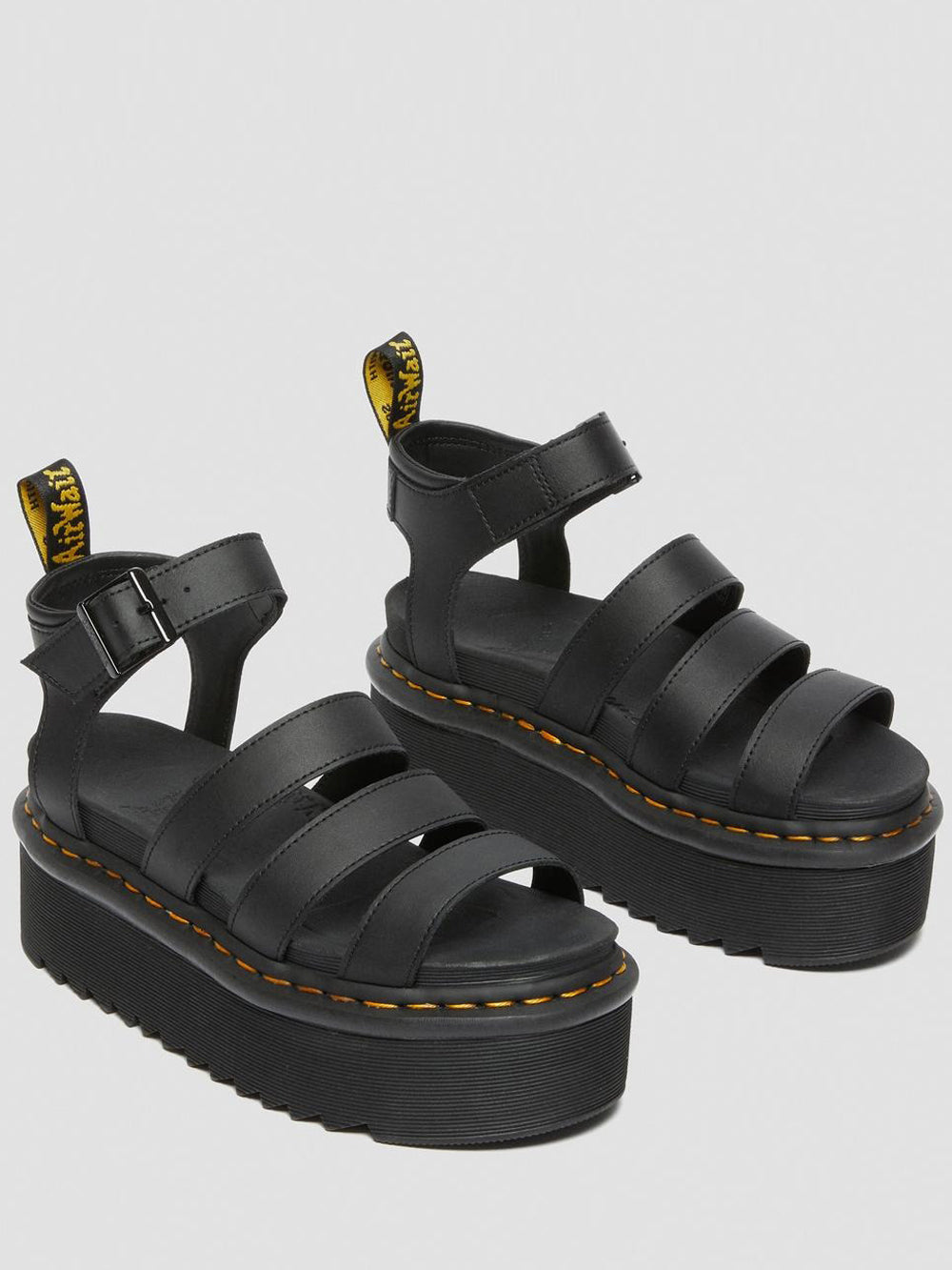 Dr. Martens Sandali Blaire Quad da Donna - Nero